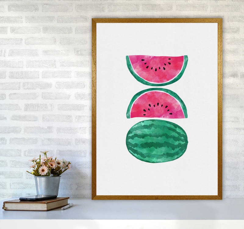 Watermelons Print By Orara Studio, Framed Kitchen Wall Art A1 Print Only