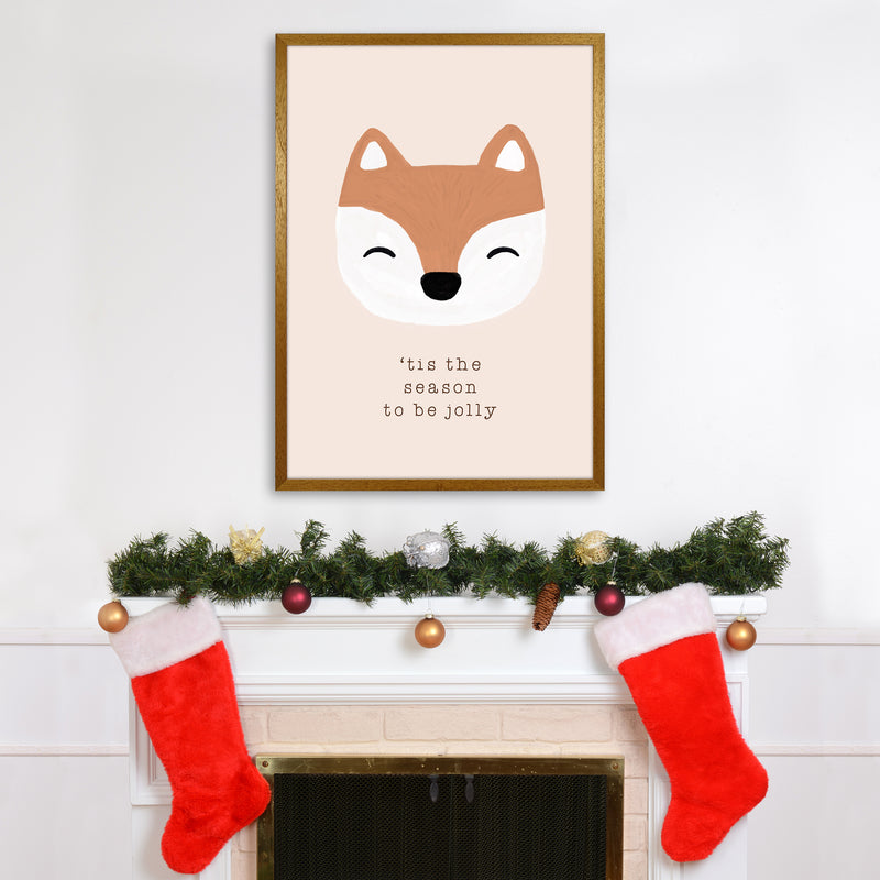 Tis The Season To Be Jolly Christmas Art Print by Orara Studio A1 Print Only