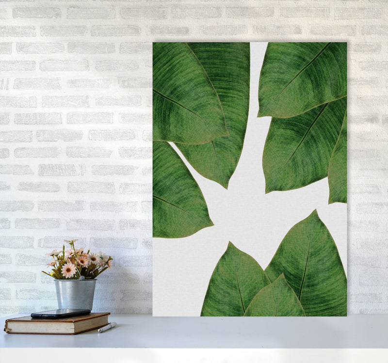 Banana Leaf I Print By Orara Studio, Framed Botanical & Nature Art Print A1 Black Frame