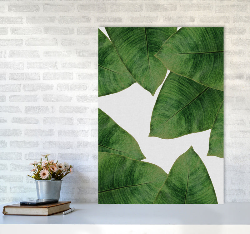 Banana Leaf II Print By Orara Studio, Framed Botanical & Nature Art Print A1 Black Frame
