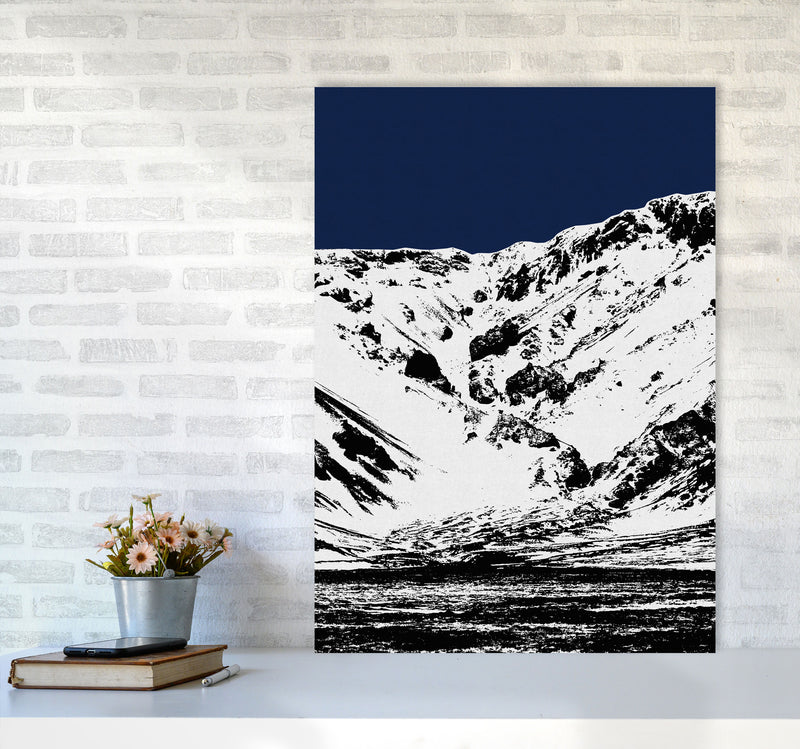 Blue Mountains II Print By Orara Studio, Framed Botanical & Nature Art Print A1 Black Frame