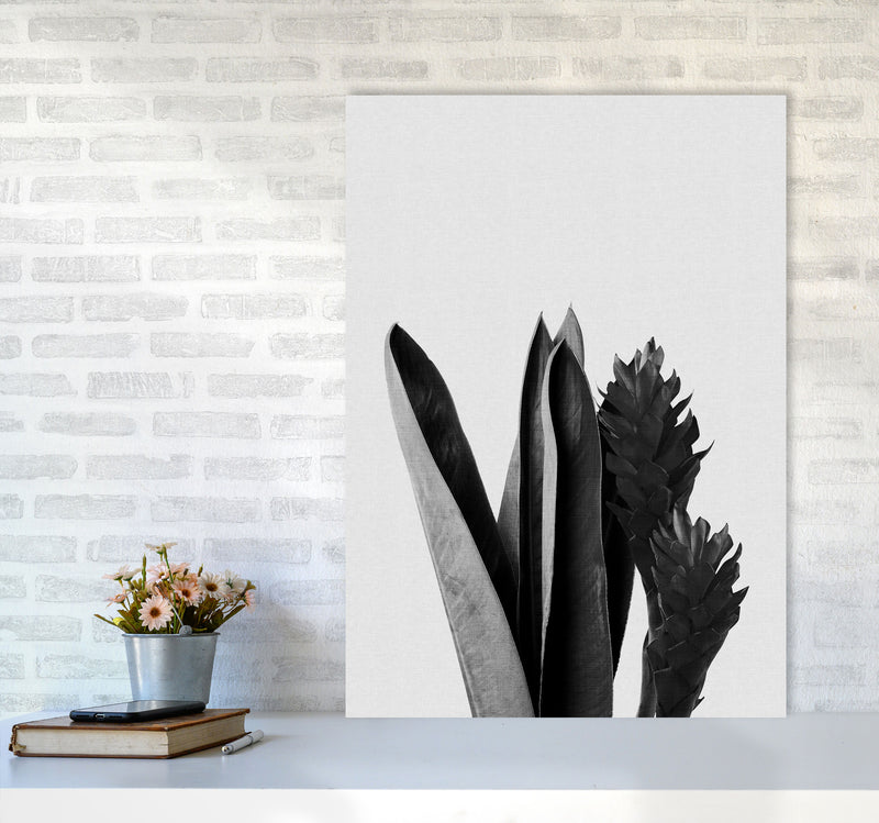 Flower Black & White Print By Orara Studio A1 Black Frame