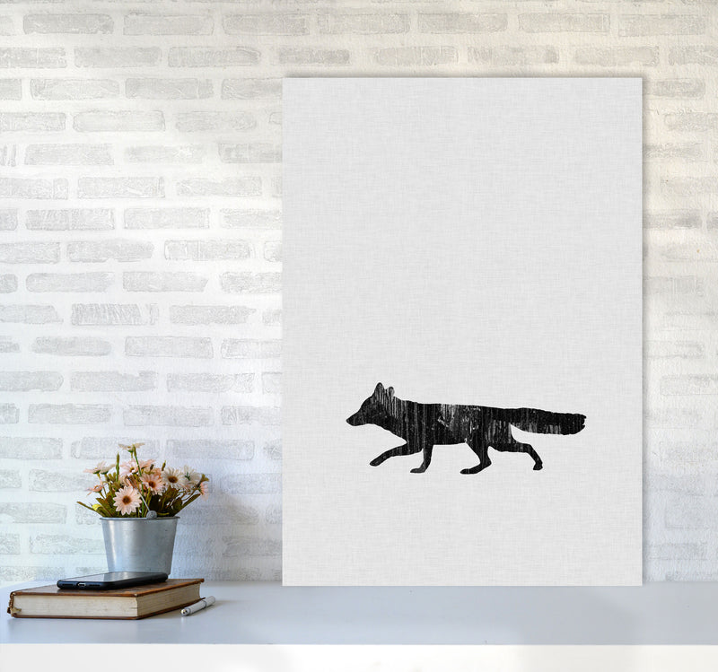 Fox Animal Art Print By Orara Studio Animal Art Print A1 Black Frame