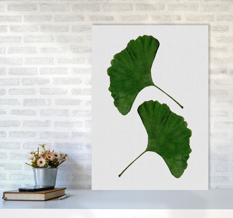 Ginkgo Leaf II Print By Orara Studio, Framed Botanical & Nature Art Print A1 Black Frame