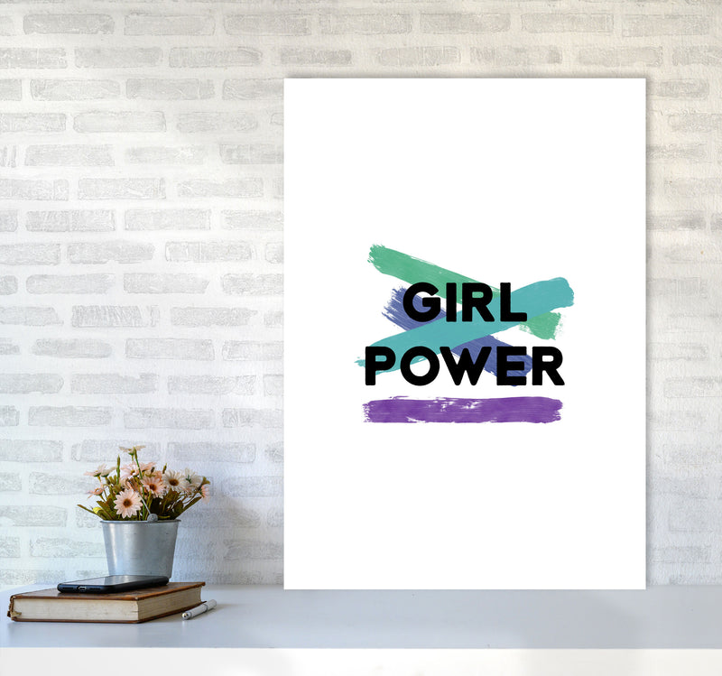 Girl Power Feminist Quote Print By Orara Studio A1 Black Frame