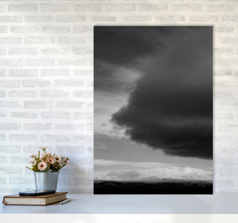 Minimal Landscape Print By Orara Studio A1 Black Frame