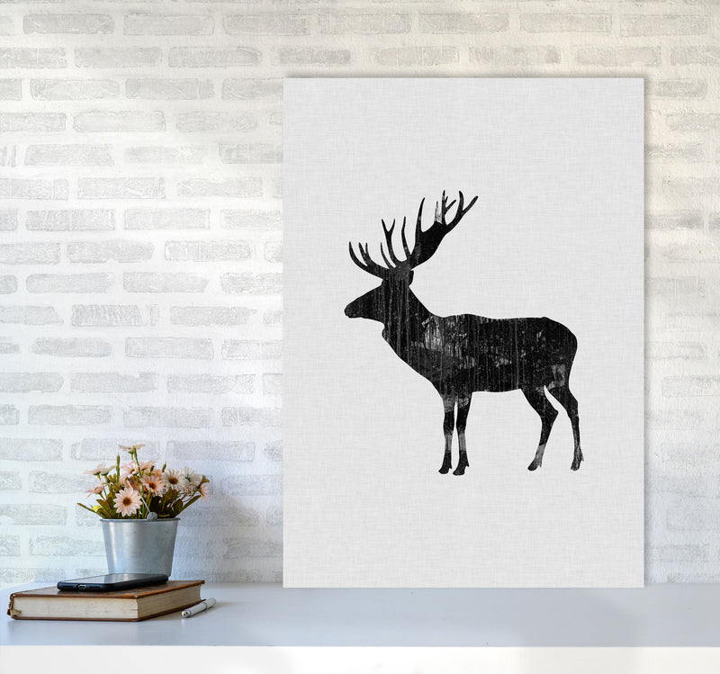 Moose Animal Art Print By Orara Studio Animal Art Print A1 Black Frame