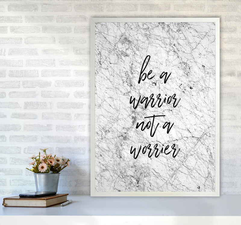 Be A Warrior Print By Orara Studio A1 Oak Frame