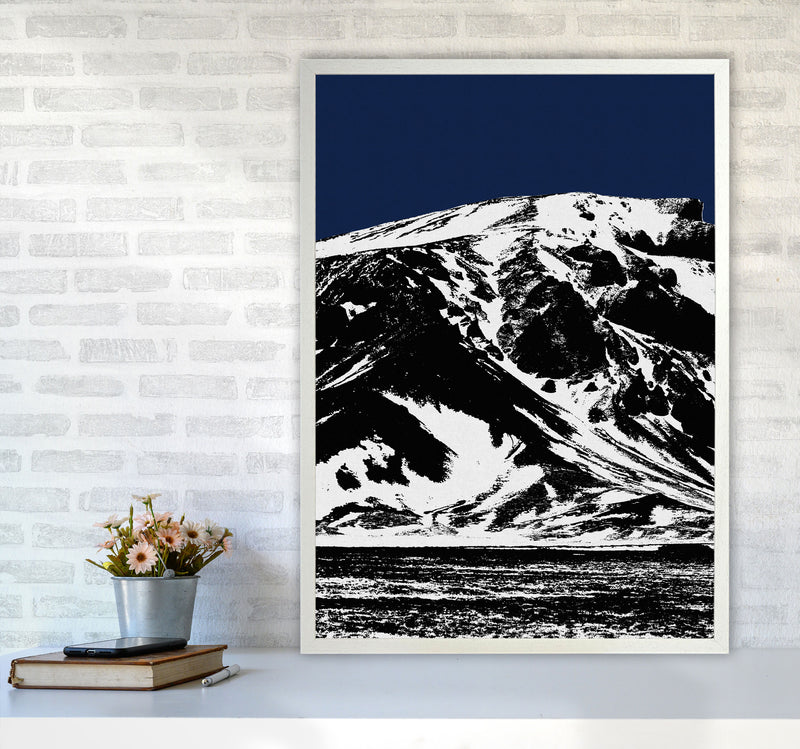 Blue Mountains I Print By Orara Studio, Framed Botanical & Nature Art Print A1 Oak Frame