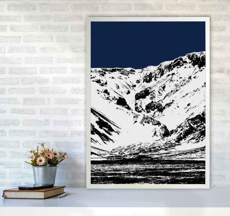 Blue Mountains II Print By Orara Studio, Framed Botanical & Nature Art Print A1 Oak Frame