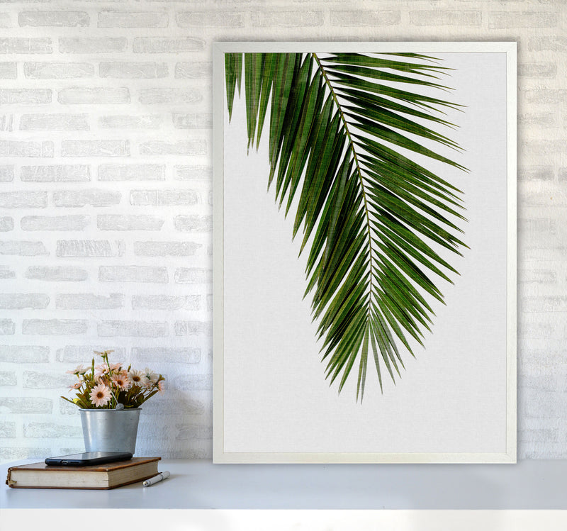Palm Leaf I Print By Orara Studio, Framed Botanical & Nature Art Print A1 Oak Frame