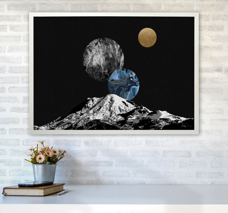 Space II Print By Orara Studio A1 Oak Frame