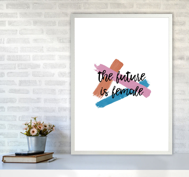 The Future Is Female Print By Orara Studio A1 Oak Frame