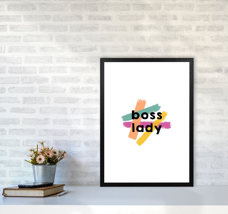 Boss Lady Print By Orara Studio A2 White Frame