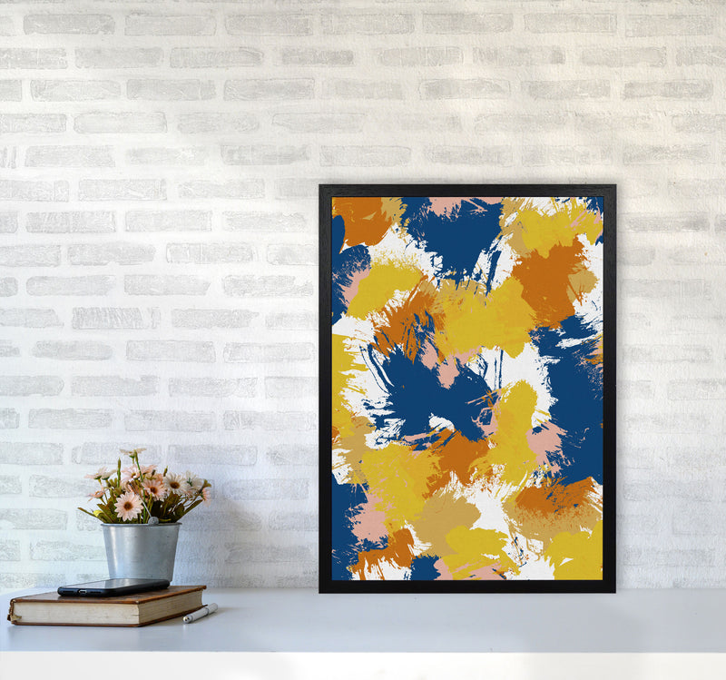 Colourful Abstract I Print By Orara Studio A2 White Frame