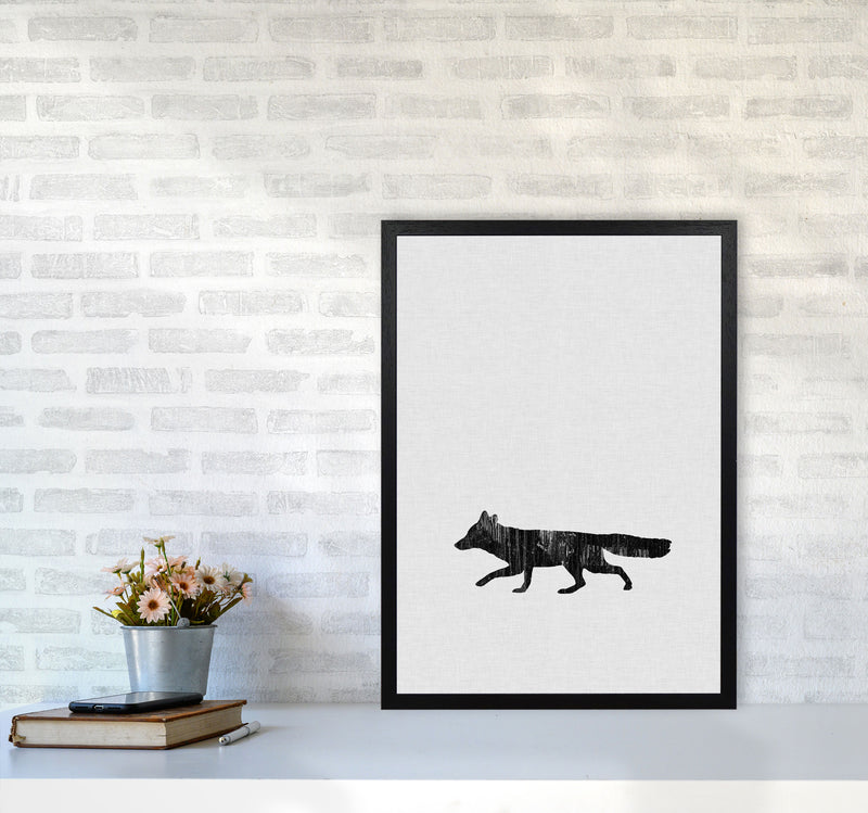Fox Animal Art Print By Orara Studio Animal Art Print A2 White Frame