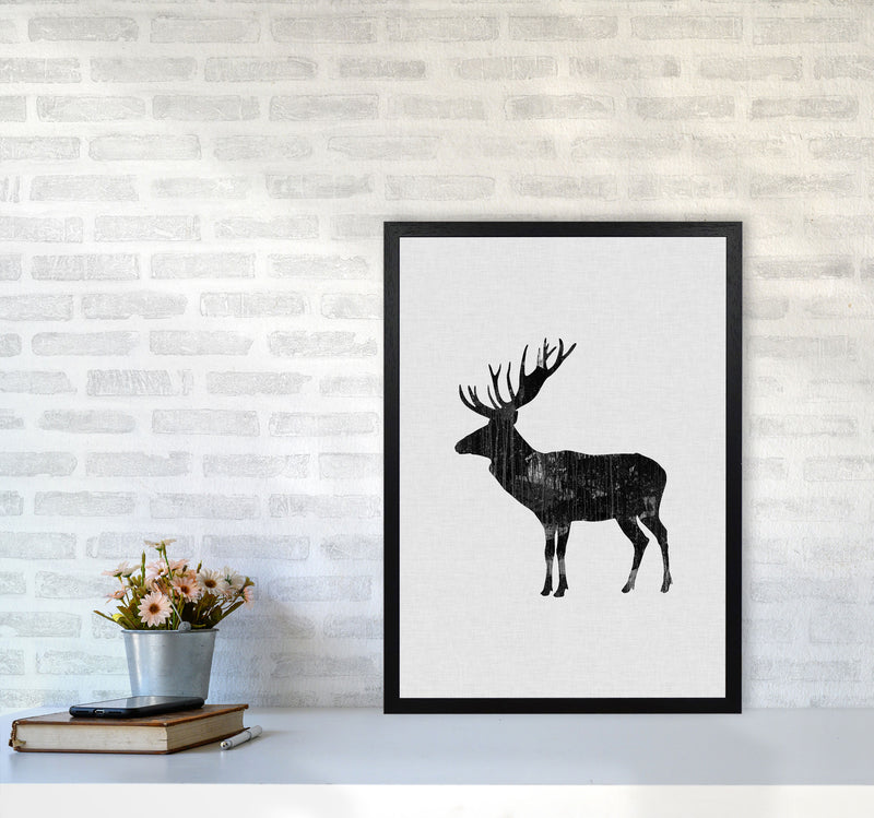 Moose Animal Art Print By Orara Studio Animal Art Print A2 White Frame