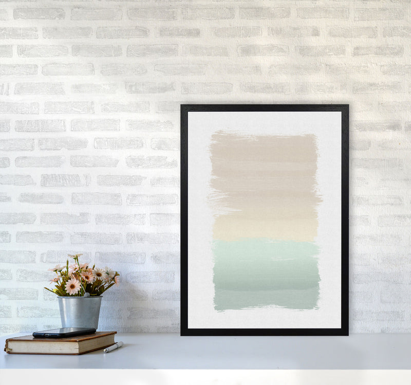 Pastel Abstract Print By Orara Studio A2 White Frame