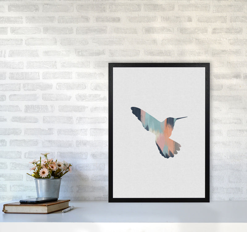 Pastel Hummingbird II Print By Orara Studio Animal Art Print A2 White Frame