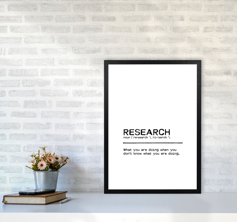 Re Definition Quote Print By Orara Studio A2 White Frame
