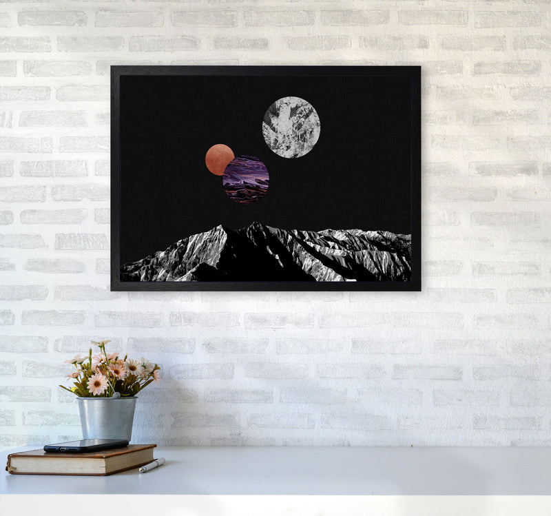 Space I Print By Orara Studio A2 White Frame