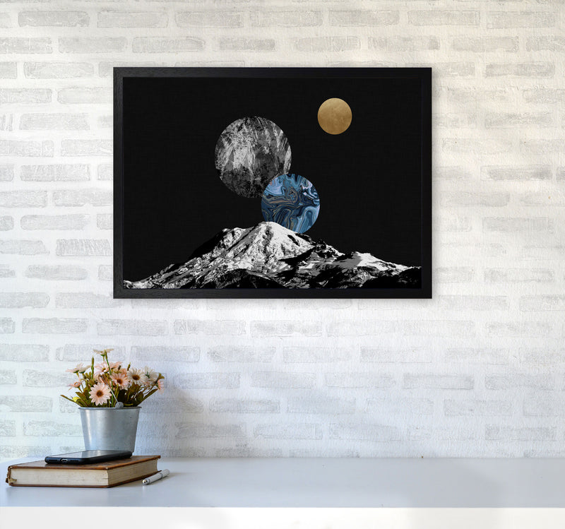Space II Print By Orara Studio A2 White Frame
