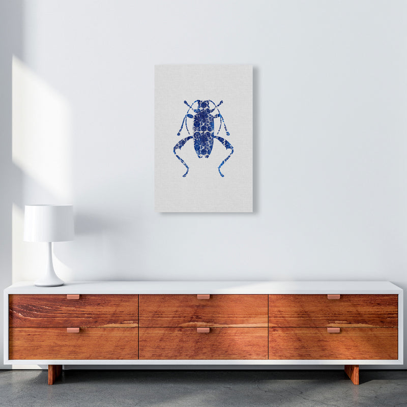 Blue Beetle IV Print By Orara Studio Animal Art Print A2 Canvas