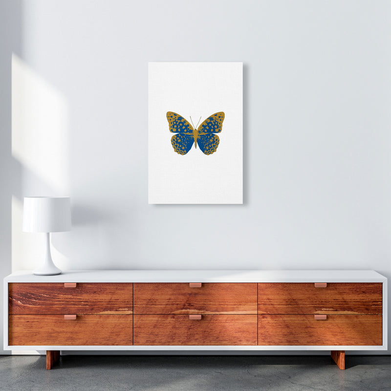 Blue Butterfly Print By Orara Studio Animal Art Print A2 Canvas