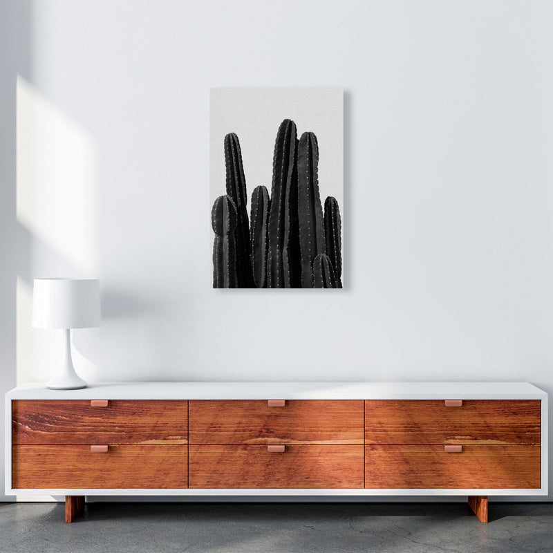 Cactus Black And White Print By Orara Studio, Framed Botanical Art A2 Canvas