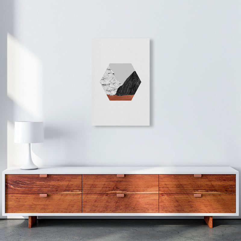 Copper Geometric I Print By Orara Studio A2 Canvas