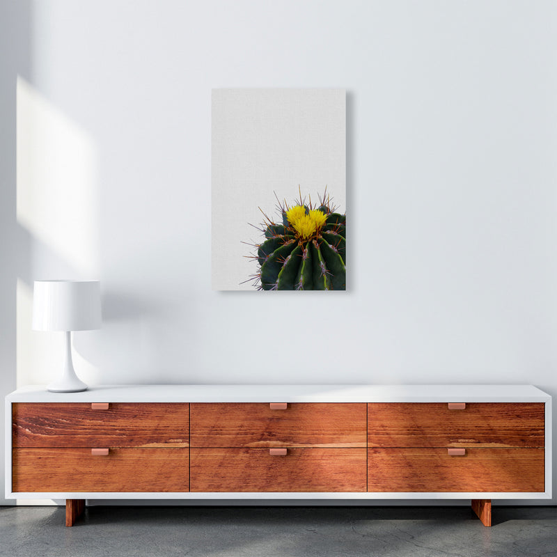 Flower Cactus Print By Orara Studio, Framed Botanical & Nature Art Print A2 Canvas