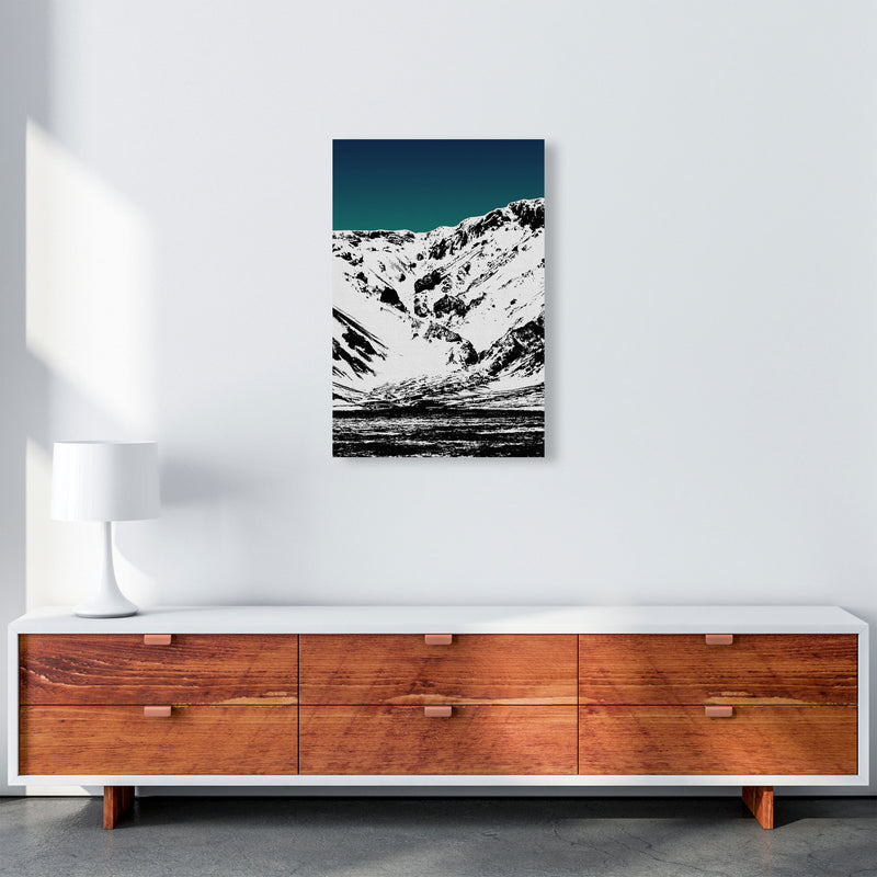 Iceland Mountains II Print By Orara Studio, Framed Botanical & Nature Art Print A2 Canvas