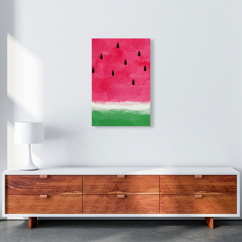 Watermelon Abstract Print By Orara Studio, Framed Kitchen Wall Art A2 Canvas