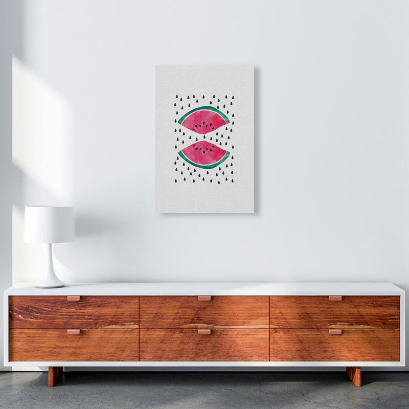 Watermelon Slices Print By Orara Studio, Framed Kitchen Wall Art A2 Canvas