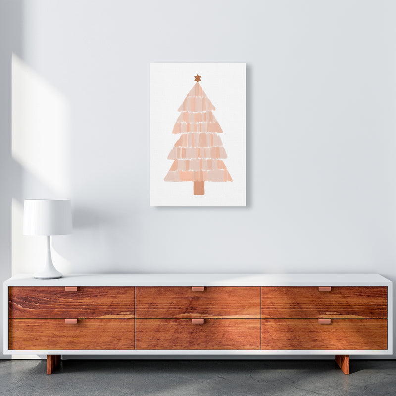 Christmas Tree Painting Christmas Art Print by Orara Studio A2 Canvas