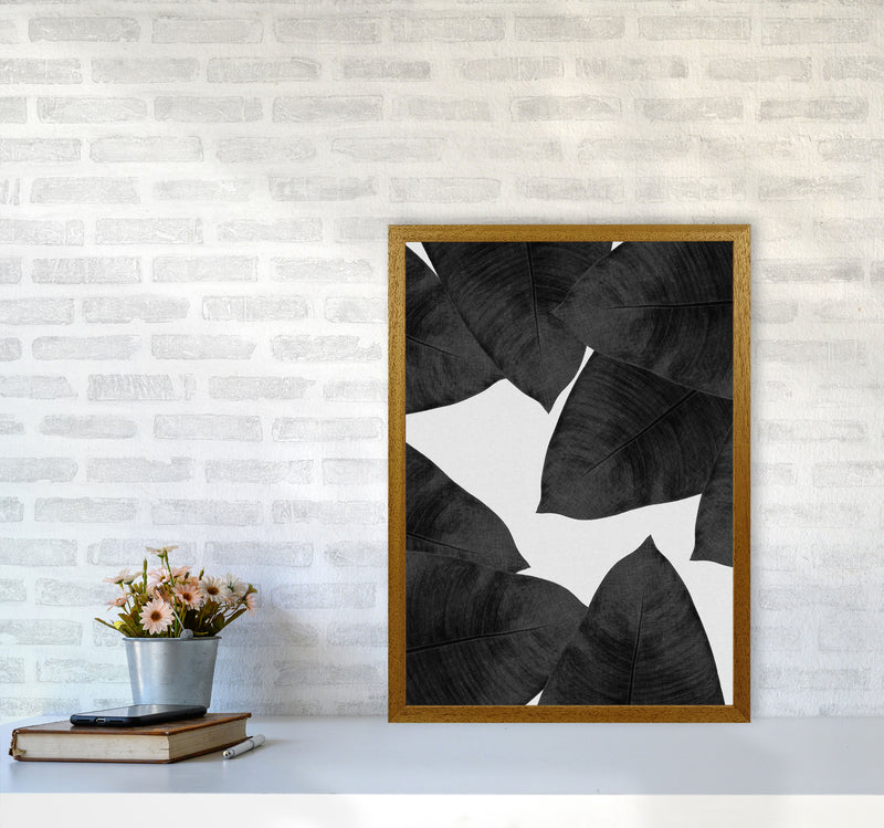 Banana Leaf Black & White II Print By Orara Studio A2 Print Only