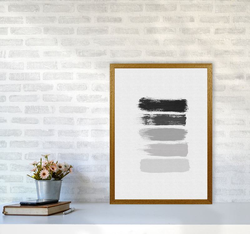 Black And White Stripes Print By Orara Studio A2 Print Only