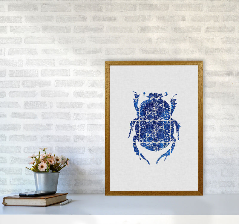 Blue Beetle I Print By Orara Studio Animal Art Print A2 Print Only