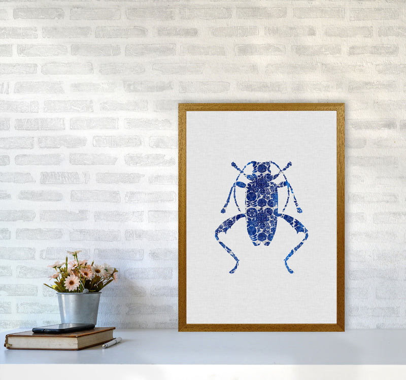 Blue Beetle IV Print By Orara Studio Animal Art Print A2 Print Only