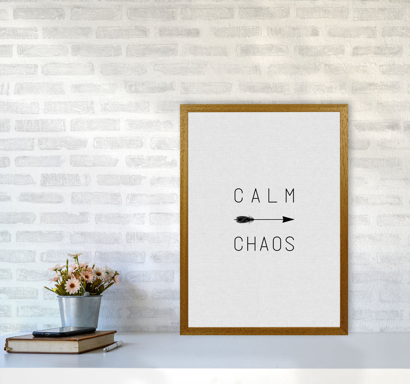 Calm Chaos Arrow Quote Print By Orara Studio A2 Print Only