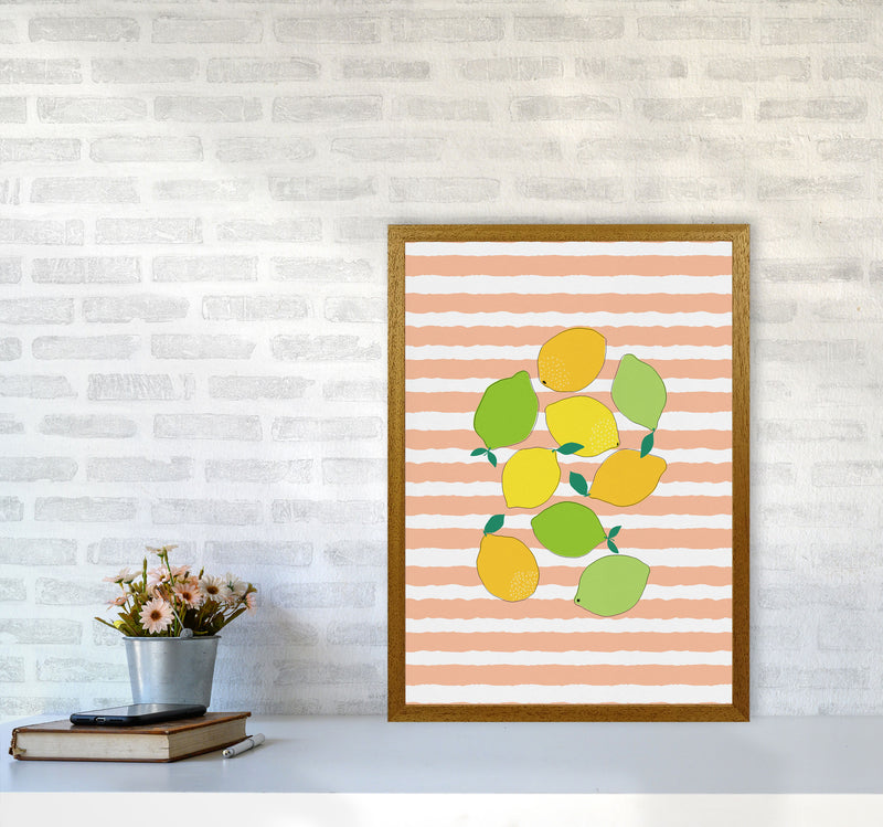 Citrus Crowd Print By Orara Studio, Framed Kitchen Wall Art A2 Print Only