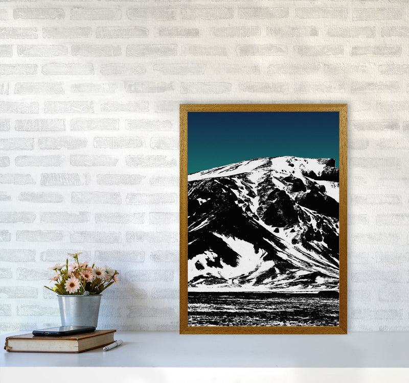Iceland Mountains I Print By Orara Studio, Framed Botanical & Nature Art Print A2 Print Only