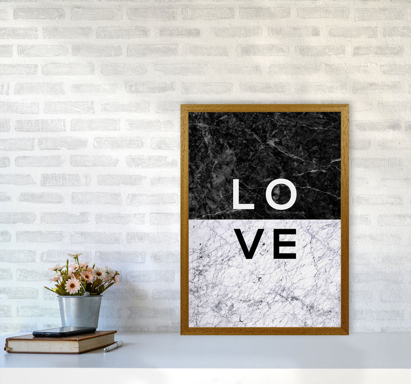 Love Marble Quote Print By Orara Studio A2 Print Only