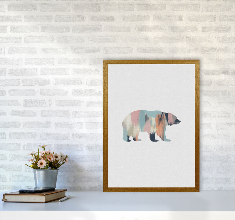Pastel Bear Print By Orara Studio Animal Art Print A2 Print Only