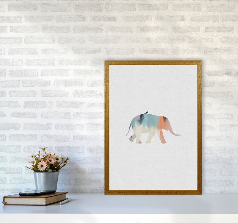 Pastel Elephant Print By Orara Studio Animal Art Print A2 Print Only