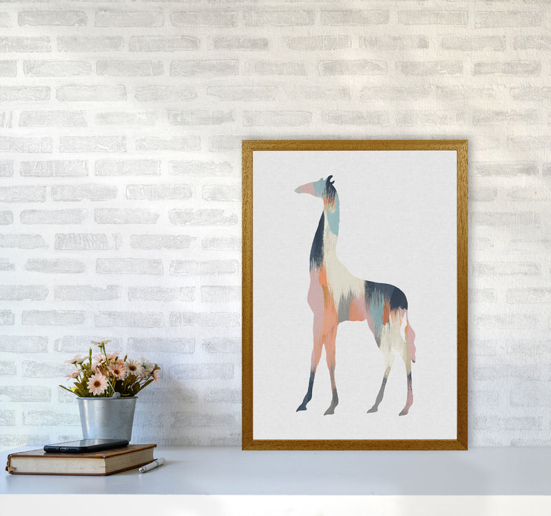 Pastel Giraffe Print By Orara Studio Animal Art Print A2 Print Only