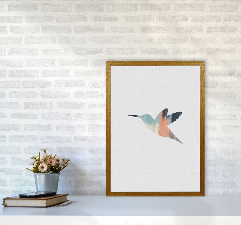 Pastel Hummingbird I Print By Orara Studio Animal Art Print A2 Print Only
