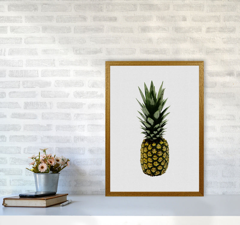 Pineapple Print By Orara Studio, Framed Kitchen Wall Art A2 Print Only