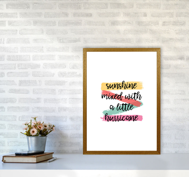 Sunshine Mixed With A Little Hurricane Print By Orara Studio A2 Print Only