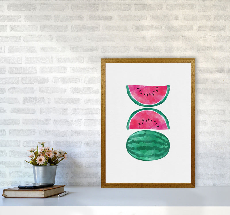 Watermelons Print By Orara Studio, Framed Kitchen Wall Art A2 Print Only